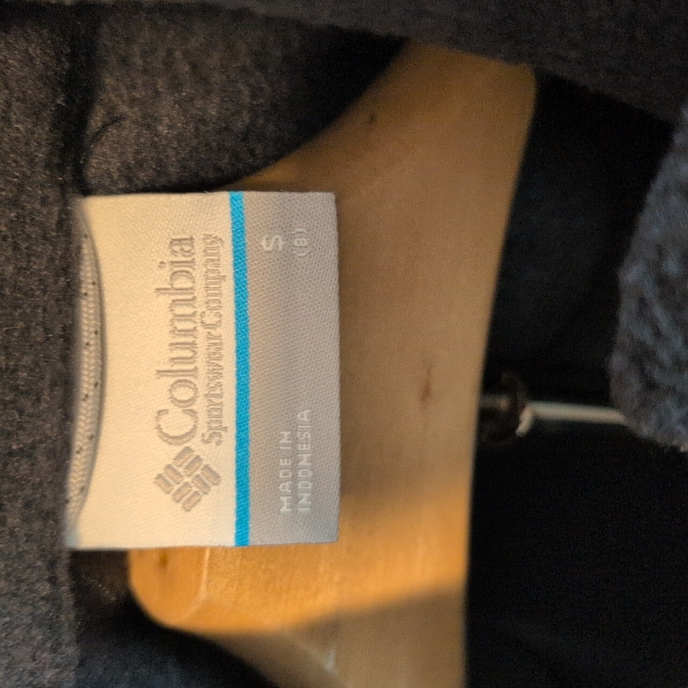 Columbia Kids Charcoal Fleece Zip Up Jacket NWT - Picture 6 of 6